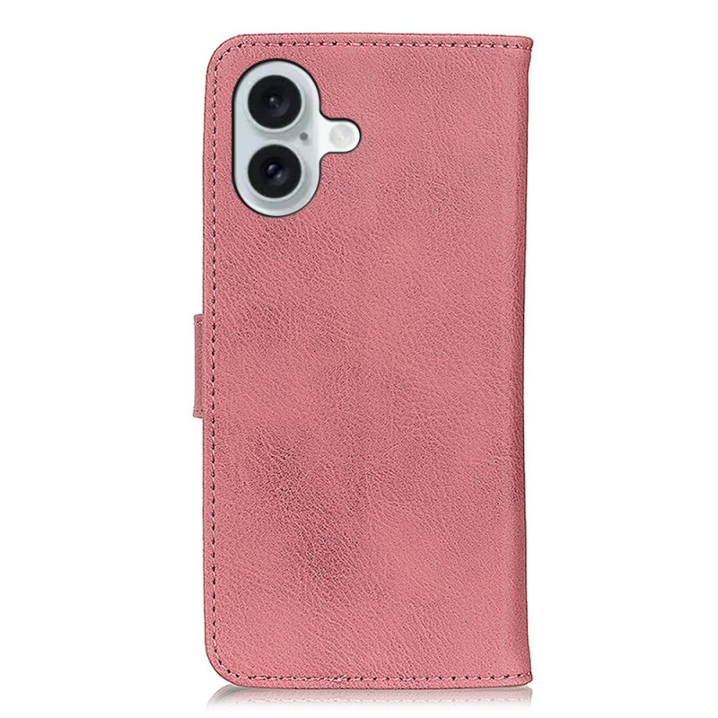 KHAZNEH For iPhone 16 Plus Wallet Stand Case