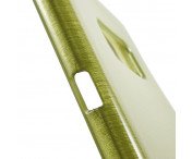 Samsung Galaxy S7 TPU Skal Aluminiumimitation - Grön