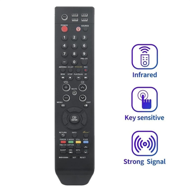 TV - fjernkontroll Erstatning for BN59 - 00599A Samsung TV