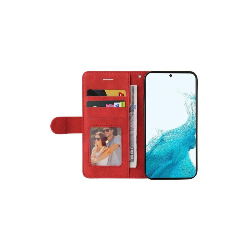 Til Samsung Galaxy S23 KT Series - 1 Dobbeltfarve - Rød/Sort