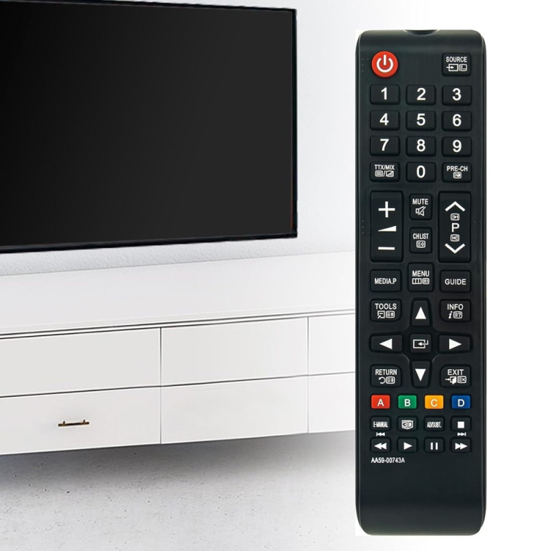 TV remote control Replacement for AA59 - 00743A Samsung TV
