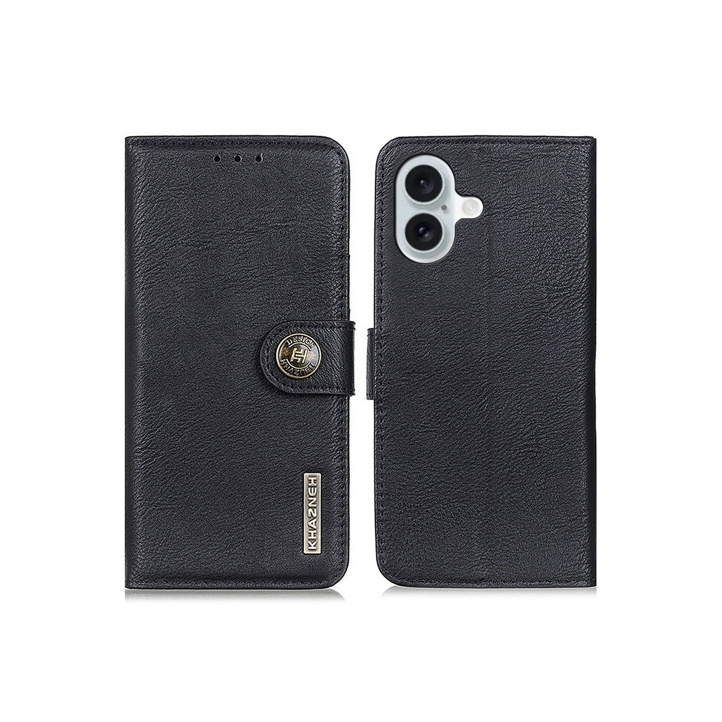 KHAZNEH For iPhone 16 Wallet Stand Case