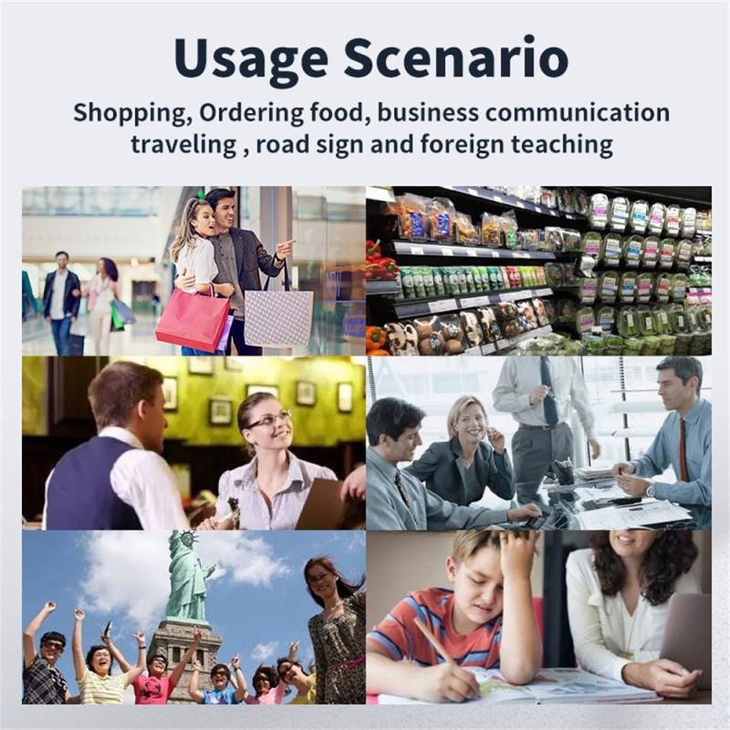 Language Translator Scan Dictionary Translation Translator 1+8G 2.99 - inch screen