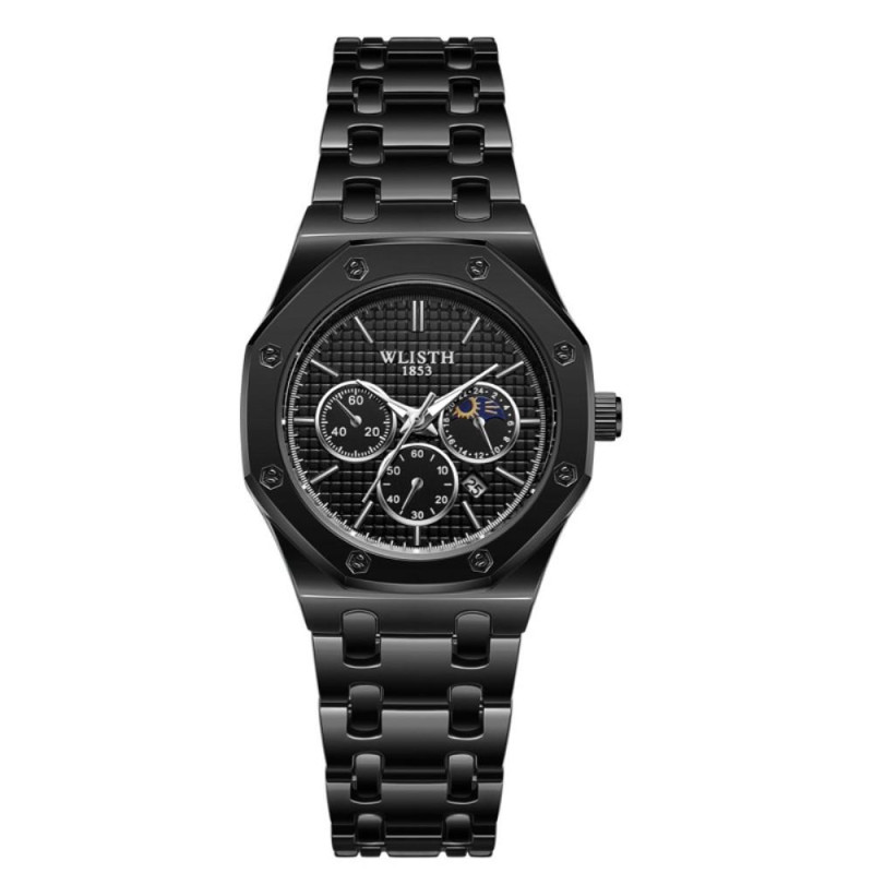 Metal Analog Classic Watch for menn Armbåndsur Armbåndsur