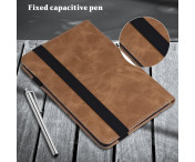 För iPad 10.2 (2021)/(2020)/(2019) Vikbart fodral - Brun
