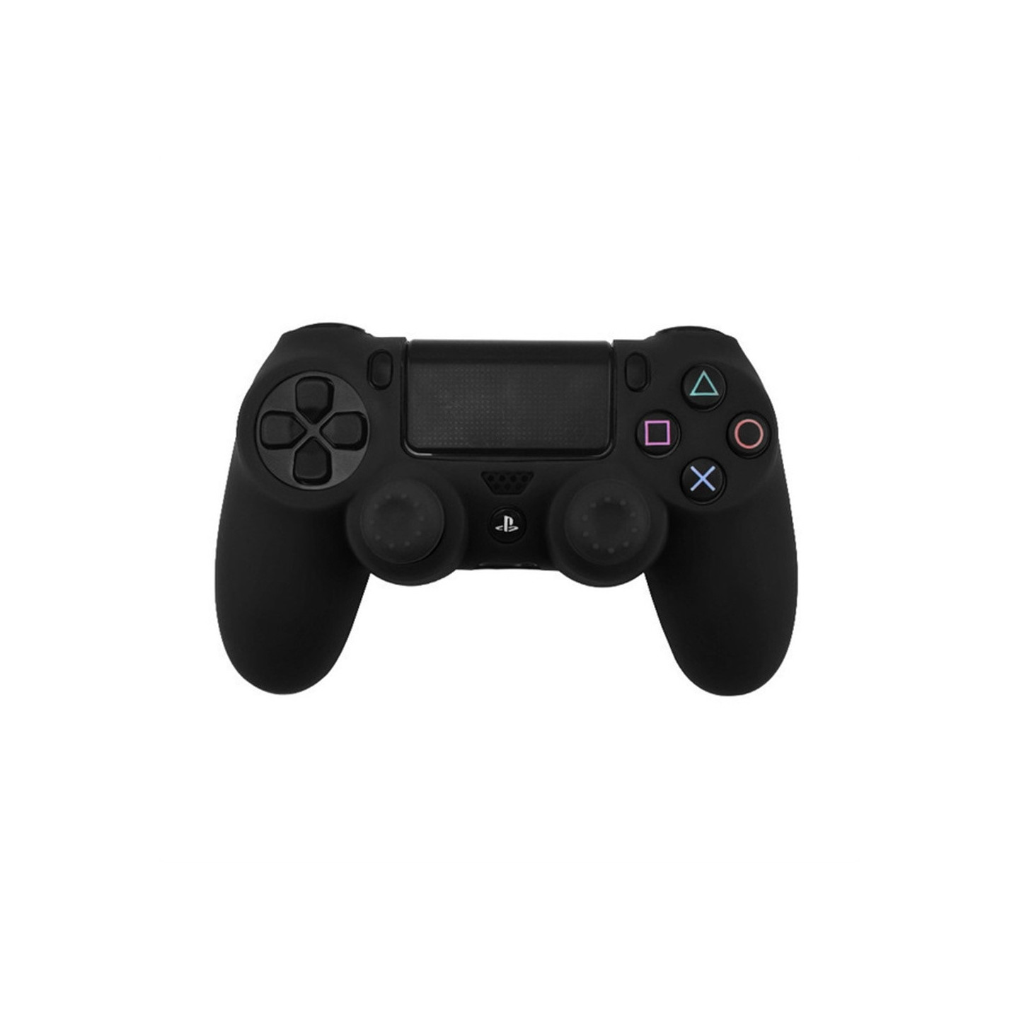 Case for Sony PlayStation 4 Pro Slim PS4 Anti - Slip Silicone Skin Cover - Black