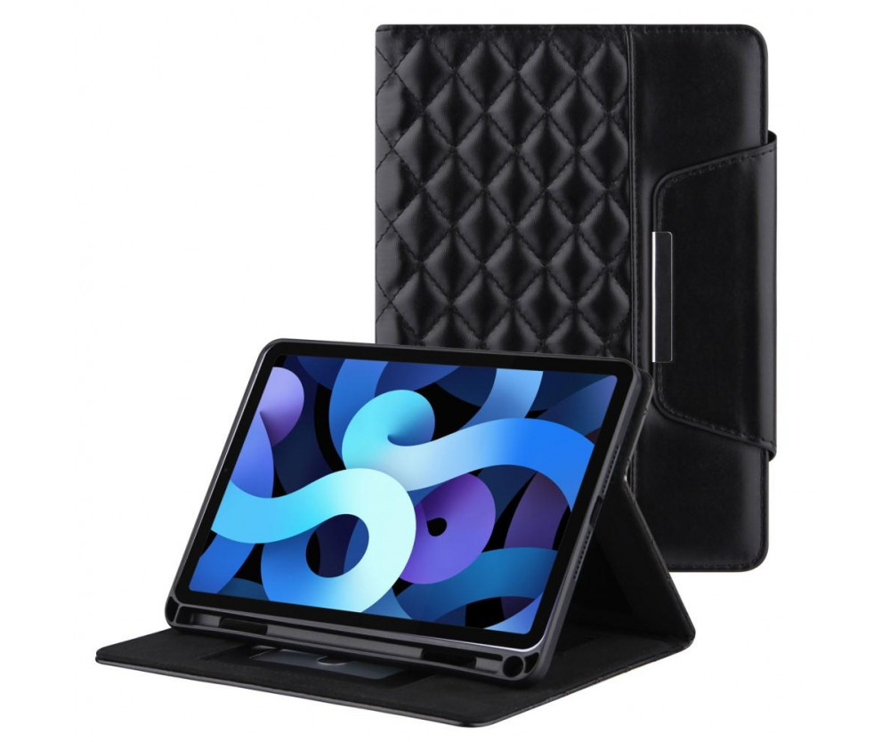 För iPad 10.2 (2021)/(2020)/(2019) Vikbart fodral - Svart