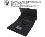 För iPad 10.2 (2021)/(2020)/(2019) Vikbart fodral - Svart