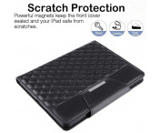 För iPad 10.2 (2021)/(2020)/(2019) Vikbart fodral - Svart