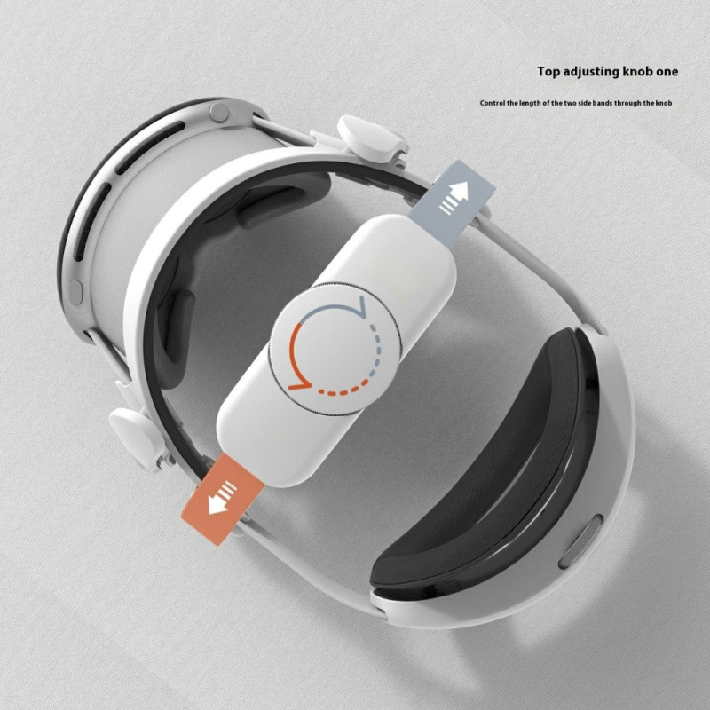 WOLMTT justerbar huvudrem för A Vision Pro VR - headset tillbehör