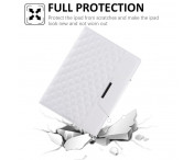 För iPad 10.2 (2021)/(2020)/(2019) Vikbart fodral - Vit
