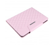 För iPad 10.2 (2021)/(2020)/(2019) Vikbart fodral - Rosa