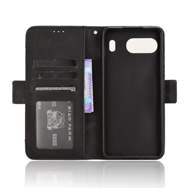 Wallet Stand Flip - puhelinkotelo OnePlus Nord 4 - musta