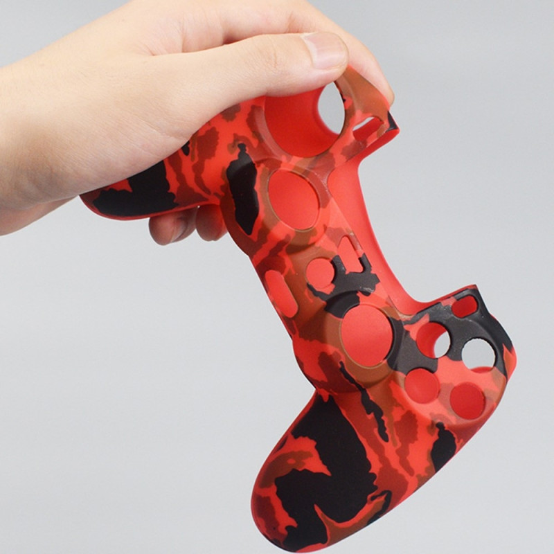 Suojakuori Sony PlayStation 4 Pro Slim PS4:lle liukastumista estävälle silikonikuorelle - Skull Graffiti