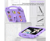 Apple iPad 10.2 2021 2020 2019 EVA Foam Stand Skal Fodral - Lila