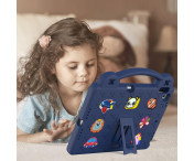 Apple iPad 10.2 2021 2020 2019 EVA Foam Stand Skal Fodral - MörkBlå