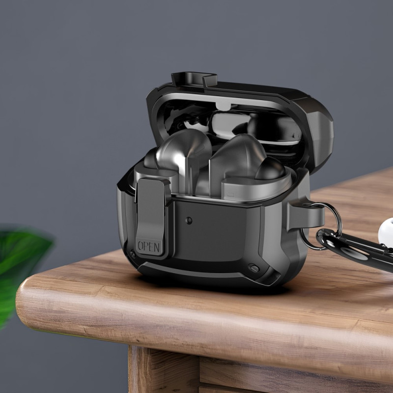 DUX DUCIS Samsung Galaxy Buds3 Pro Buds3 - kotelolle koukulla - Valkoinen