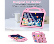 Apple iPad 10.2 2021 2020 2019 EVA Foam Stand Skal Fodral - Rosa