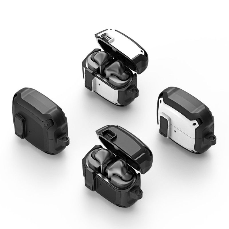 DUX DUCIS Samsung Galaxy Buds3 Pro Buds3 - kotelolle koukulla - Valkoinen