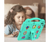 Apple iPad 10.2 2021 2020 2019 EVA Foam Stand Skal Fodral - Grön