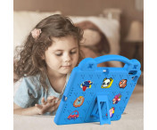 Apple iPad 10.2 2021 2020 2019 EVA Foam Stand Skal Fodral - LjusBlå