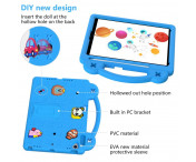 Apple iPad 10.2 2021 2020 2019 EVA Foam Stand Skal Fodral - LjusBlå