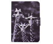 Apple iPad 10.9 2022 Vikbart fodral korthållare - 3 Giraffer