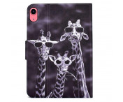 Apple iPad 10.9 2022 Vikbart fodral korthållare - 3 Giraffer