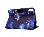 Apple iPad 10.9 2022 Vikbart fodral korthållare - Blå Fjäril