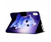 Apple iPad 10.9 2022 Vikbart fodral korthållare - Katt