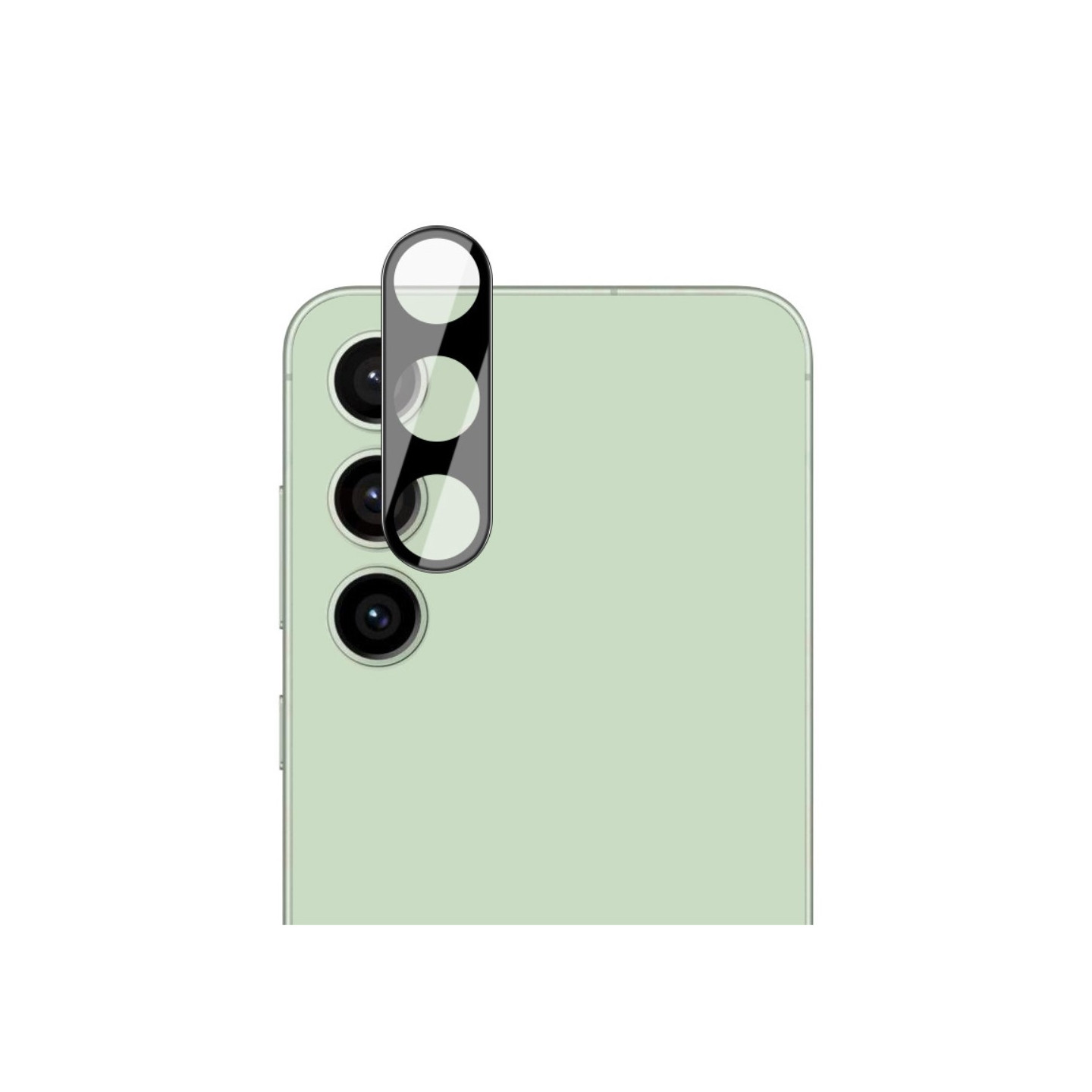 IMAK For Samsung Galaxy S24 FE kamera linsebeskytter hærdet glas linsefilm