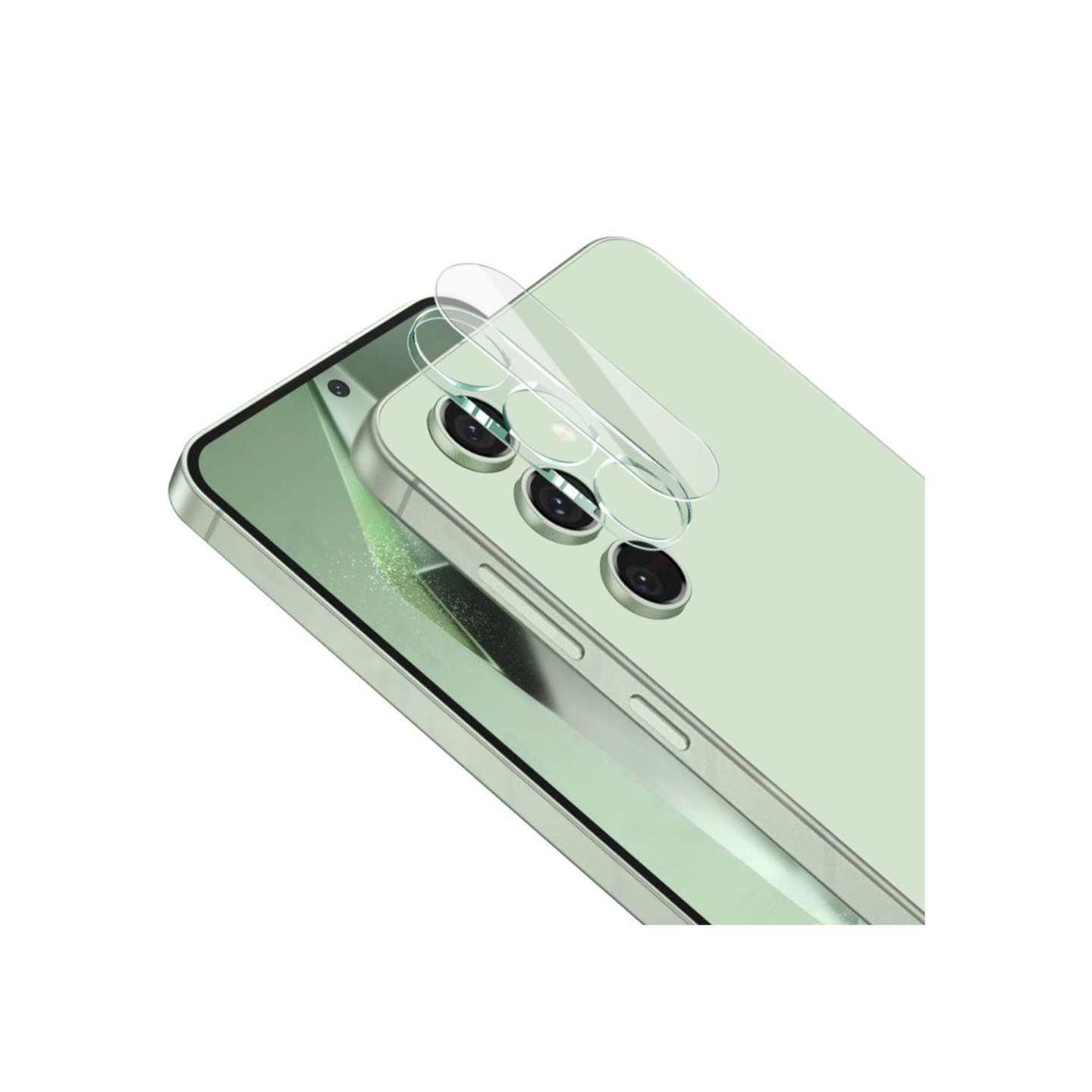 IMAK til Samsung Galaxy S24 FE kameralinsedeksel i herdet glass linsefilm