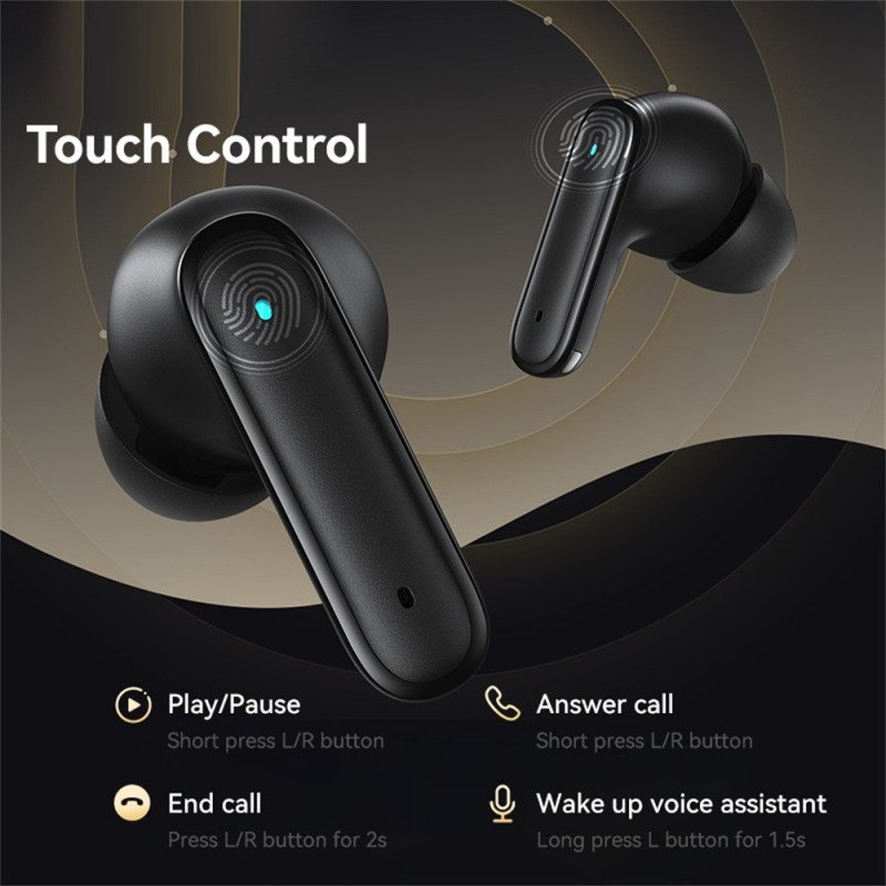 USAMS Echo E05 Trådløse Hovedtelefoner In-Ear Bluetooth Dynamiske Drivere - Hvid