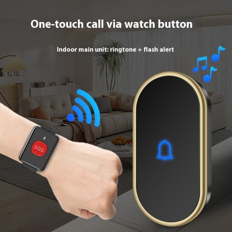 300m Wireless Alarm System Assault Alarm Emergency Help