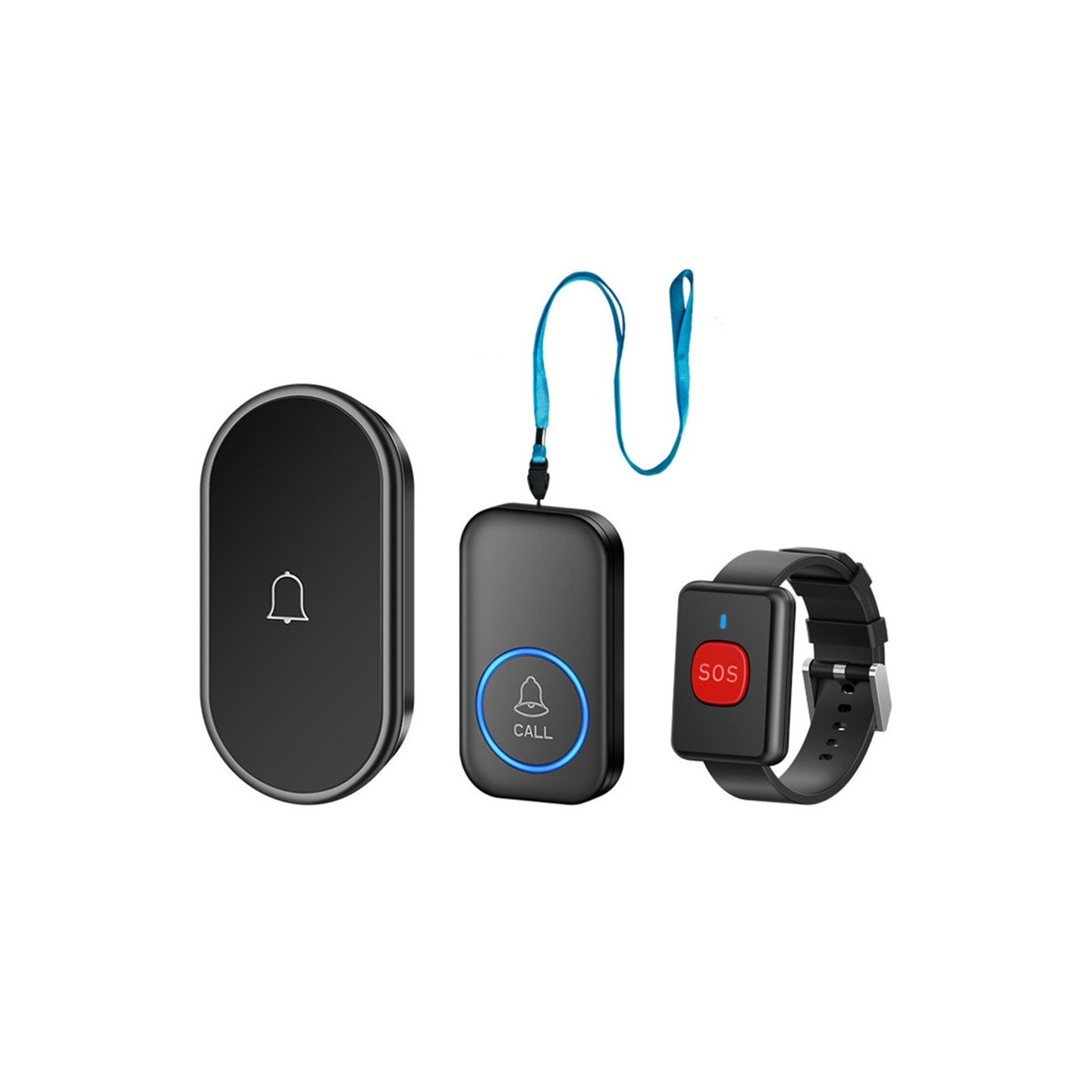 langaton hälytysjärjestelmä 300 m hyökkäyshälytys hätäapu