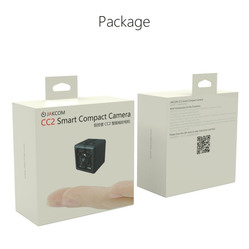 JAKCOM CC2 Mini UV Coating Filter Lens Film Action Camera Built - in 40mAh battery