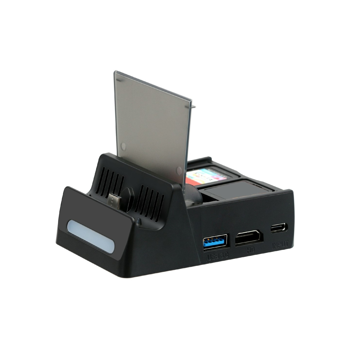 Mini HD Video Converter Adapter, joka on yhteensopiva Nintendo Switch - latausaseman kanssa