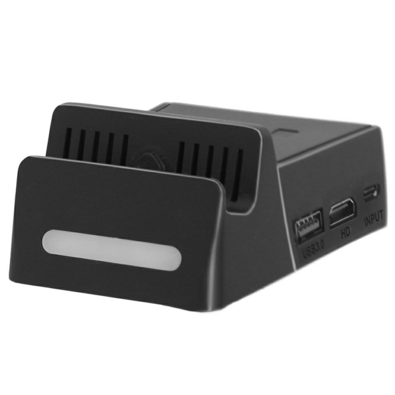 Mini HD Video Converter Adapter kompatibel med Nintendo Switch Laddningsstation