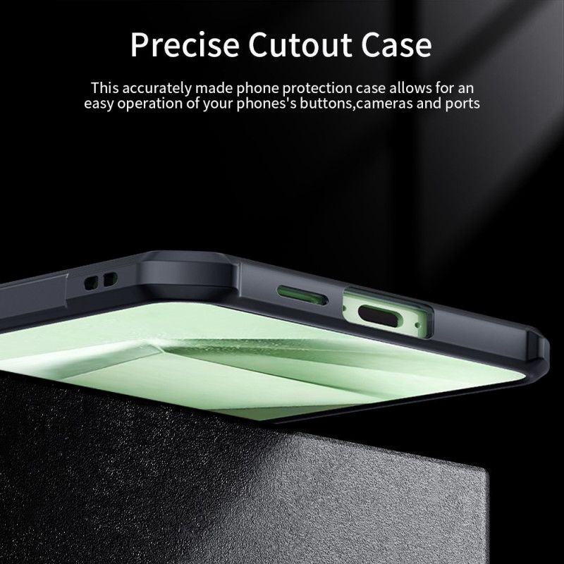 XUNDD Back Cover for Samsung Galaxy S24 FE Acrylic+TPU Phone Case