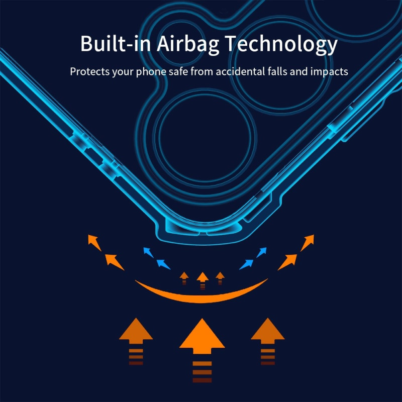 XUNDD TPU Hybrid Dekseldeksel til Samsung Galaxy S24 FE - Svart