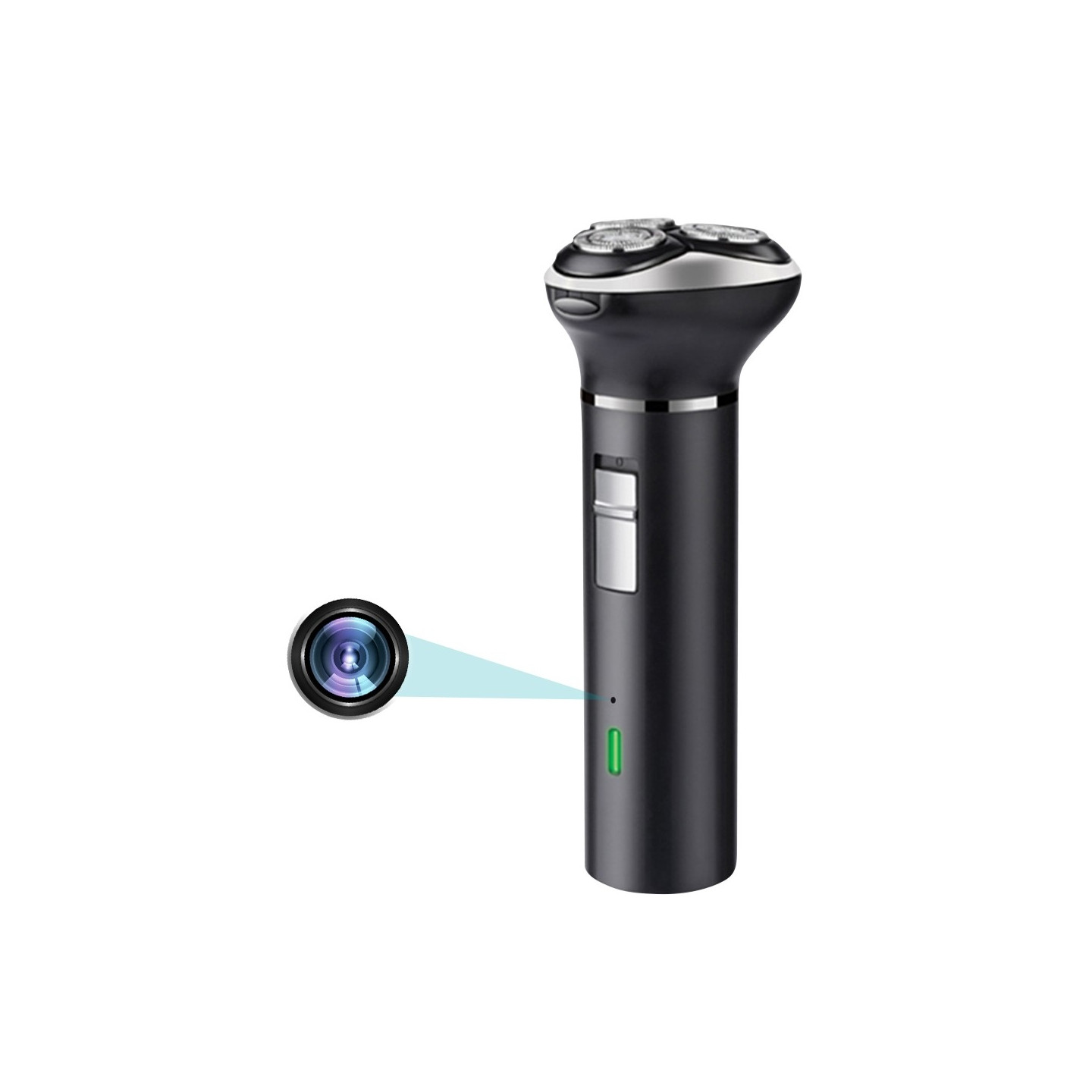 Shaver built - in HD 1080P Motion detection WiFi camera with 64 GB memory card