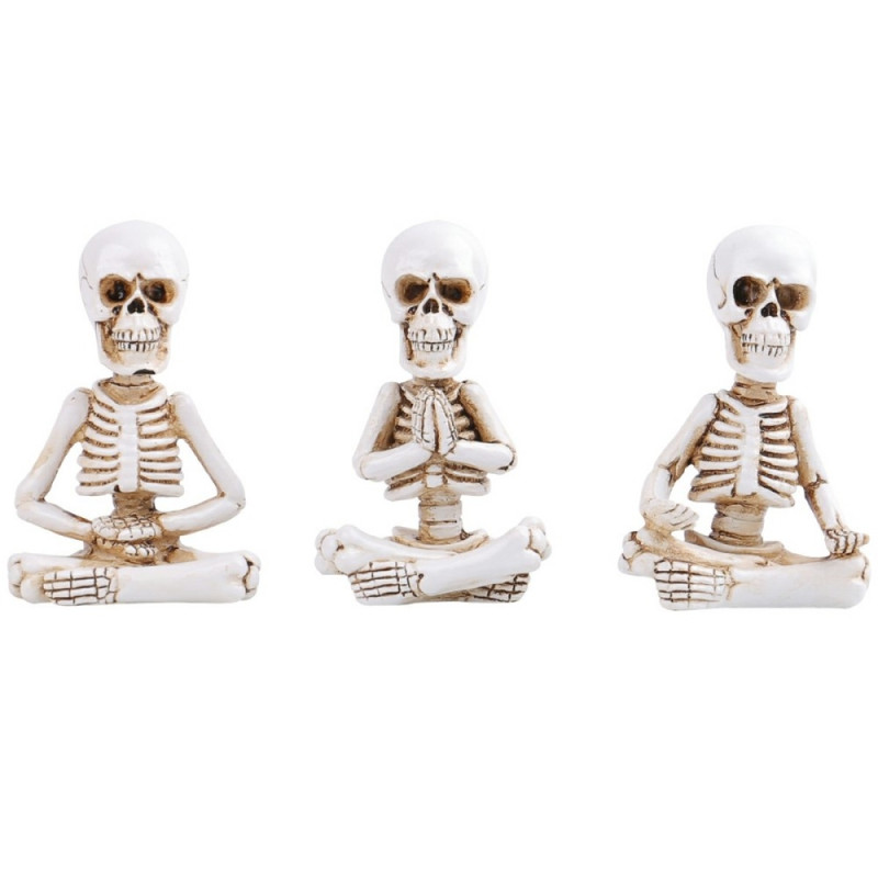 3 kpl Halloween Spooky Horror Ornament Scary Decoration Party Skeleton Figuurit