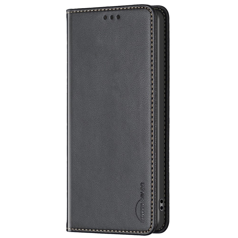 BINFEN Samsung Galaxy S24 FE Puhelimen Kotelo Korttitaskulla - Musta