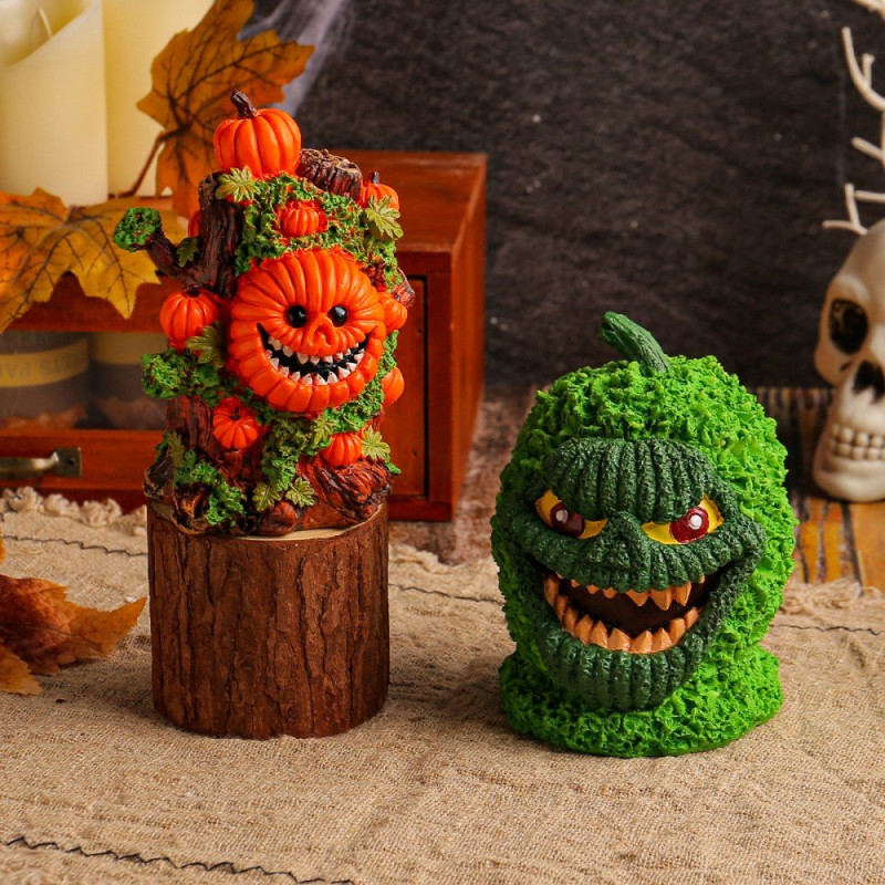 Halloween Spooky Horror Ornament Scary Decoration Party - Pumpkin