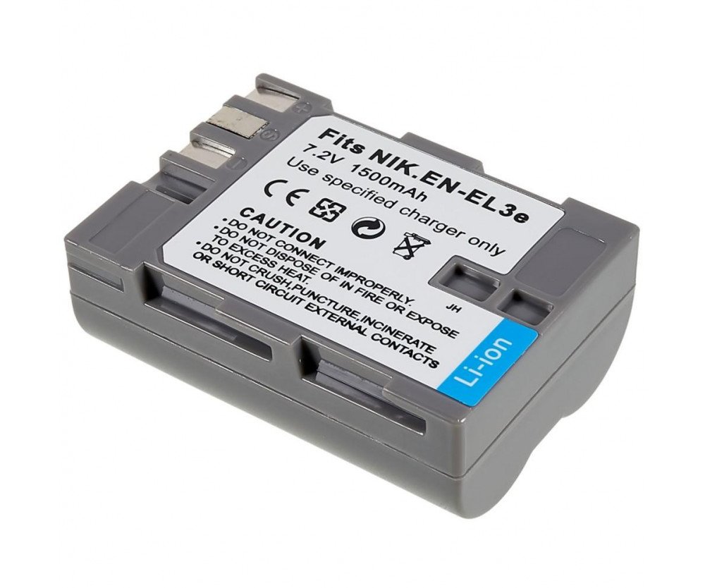 EN-EL3E Batteri till Nikon D200 / D80 / D300S / D100 / D70 / D700 / D90 Etc