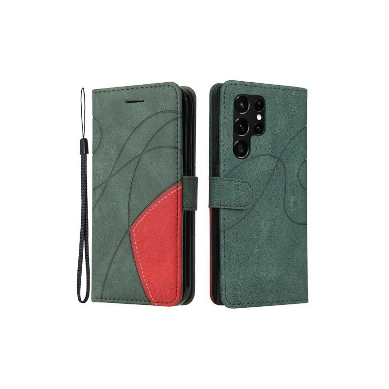 KS Lommebok - deksel til Samsung Galaxy S23 Ultra - Grønn