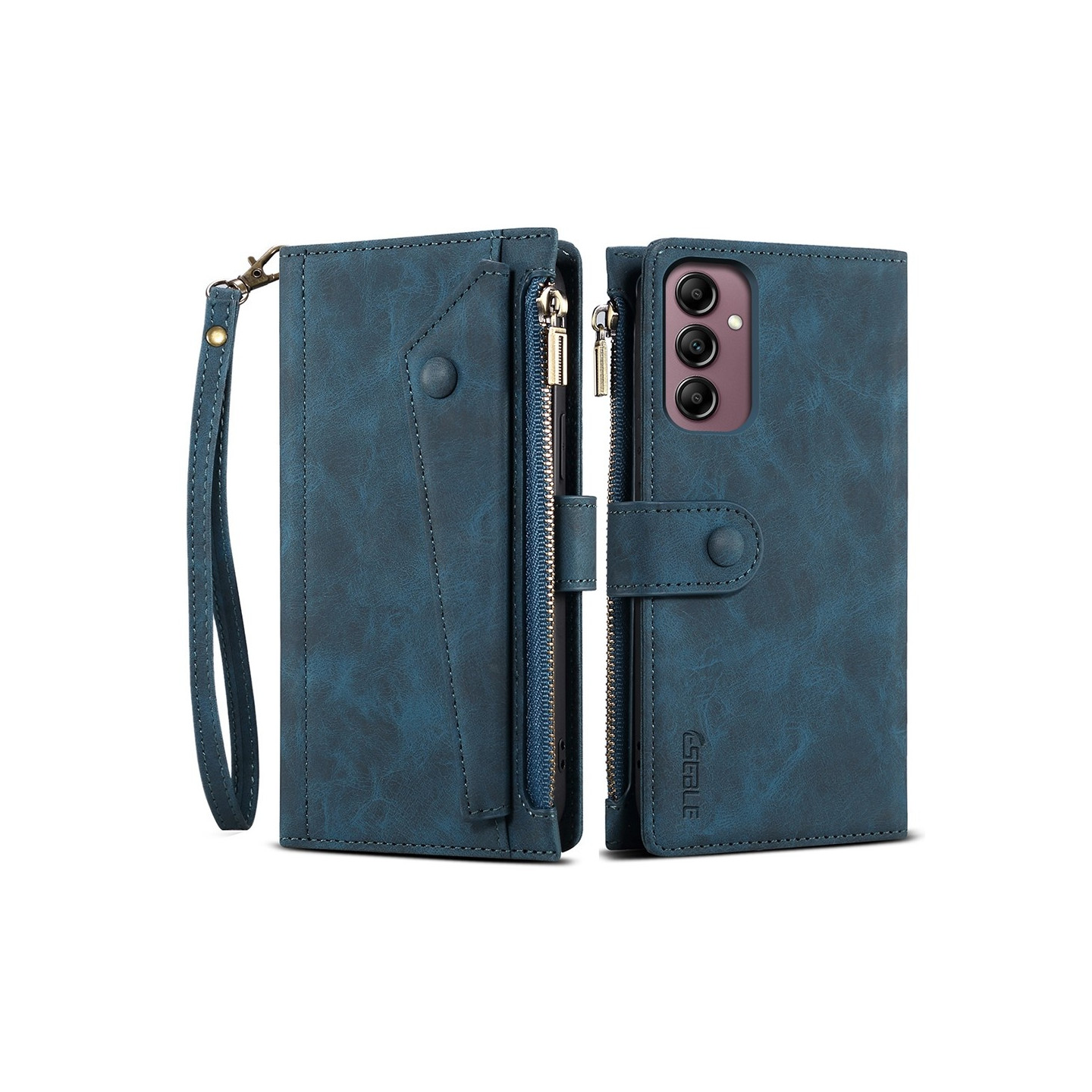 ESEBLE Star Series Til Samsung Galaxy S24 FE Etui med Lynlåslomme