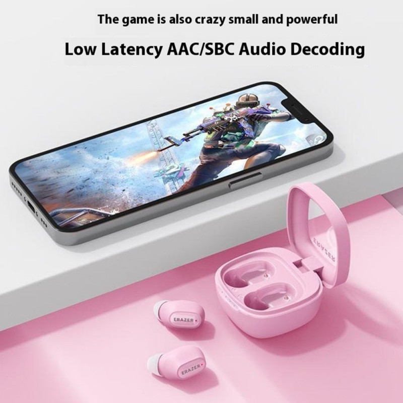 LENOVO Erazer XT62PRO In - Ear Trådløse Ørepropper Bluetooth Hodetelefoner - Rosa