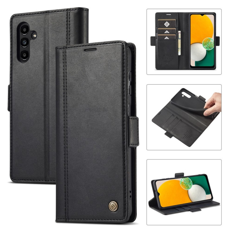LC.IMEEKE Wallet Case Fodral till Samsung Galaxy S24 FE - Svart