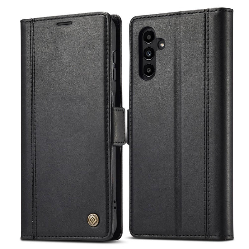 LC.IMEEKE Wallet Case for Samsung Galaxy S24 FE - Black